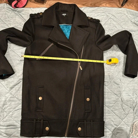 ASOS WOMENS PEACOAT ZISE 10
BLACK EXCELLENCE COND. - Picture 10 of 12